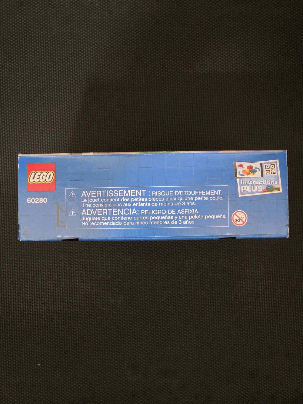 LEGO City Red Fire Ladder Truck Building Set #60280 NWT